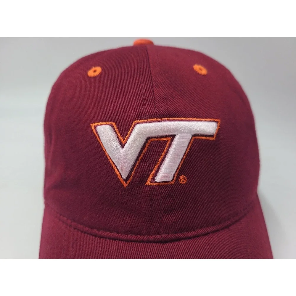 Youth Virginia Tech‎ Hokies Colosseum Strapback Adjustable Hat Cap NCAA Maroon